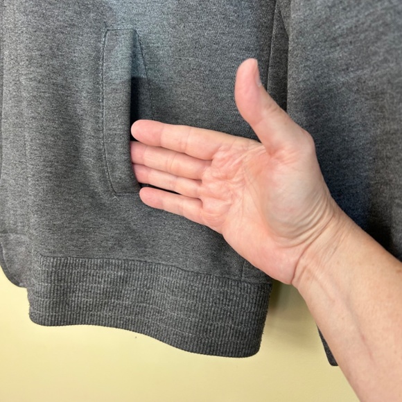 Sitka Unisex Grey zippered Hoodie size Large - Picture 3 of 10